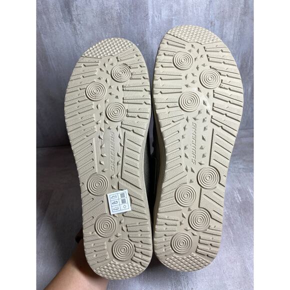 Skechers Shoes Mens 13 Khaki Streetwear Slip On Air Cooled Memory Foam Classic main image 11